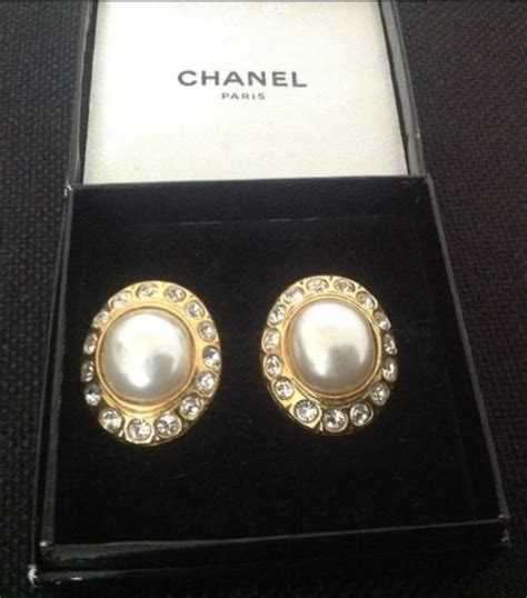 chanel oorbellen vintage